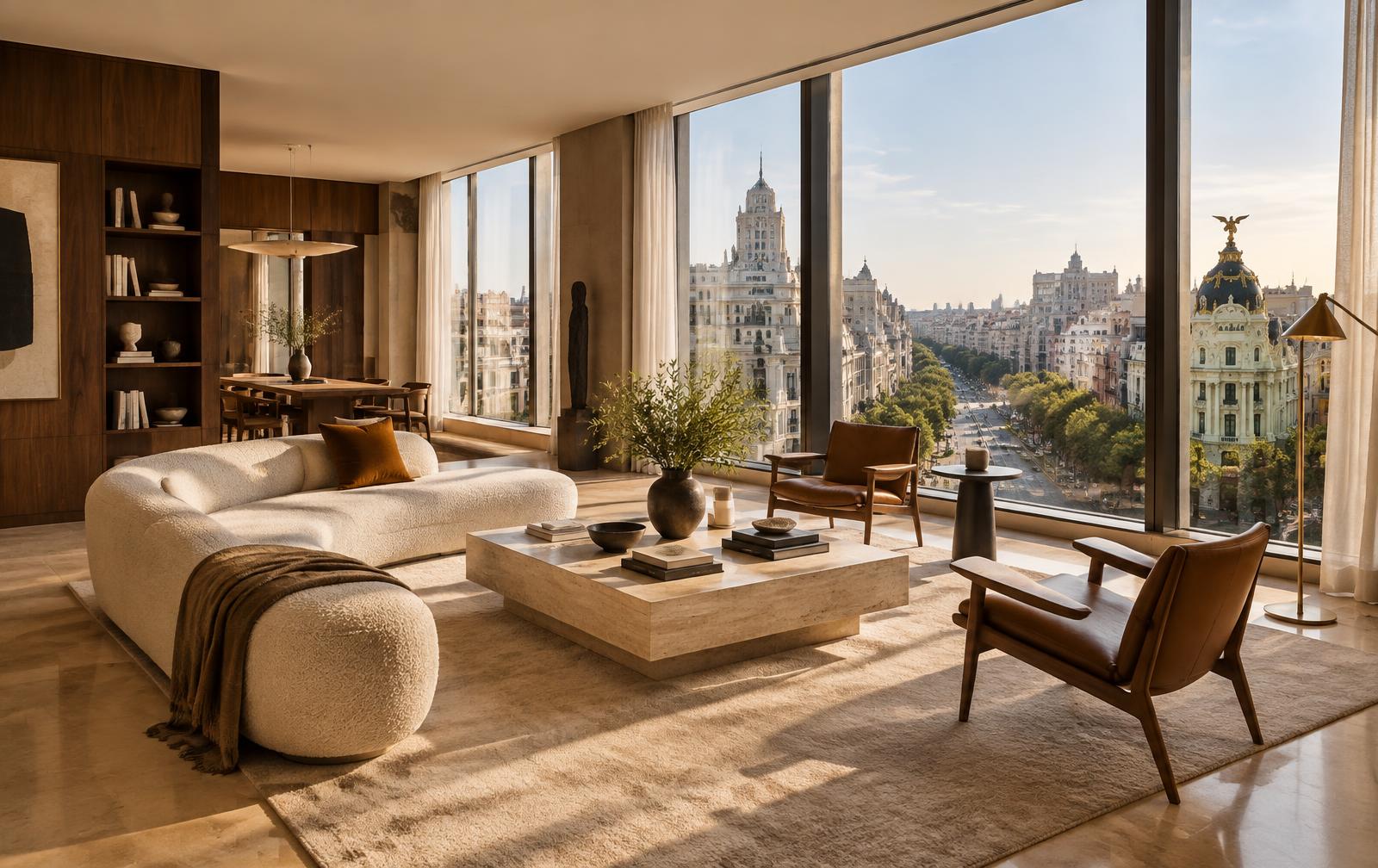 Residencia contemporánea en Madrid